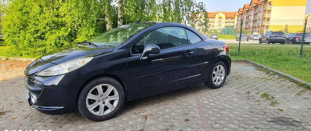 Peugeot 207 CC cena 12500 przebieg: 179405, rok produkcji 2009 z Elbląg małe 22